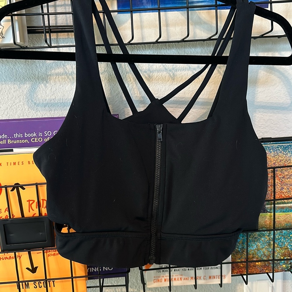 Like new buff bunny bra with cute cut outs